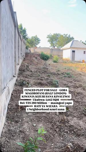 Residential Plot for Sale in Goba Magorofani, Dar Es Salaam (1662 sqm) Residential Plot for Sale in Goba Magorofani, Dar Es Salaam (1662 sqm)