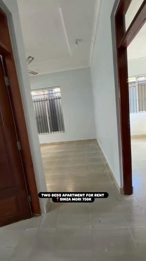 Apartment ya vyumba viwili inapangishwa Sinza Mori, Dar Es Salaam