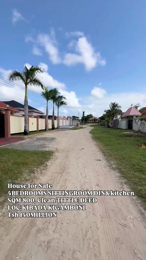 House for Sale in Kibada, Dar Es Salaam (800 sqm)