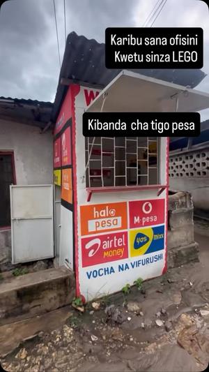 Duka linapangishwa Sinza Lego, Dar Es Salaam