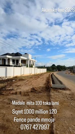 Kiwanja kinauzwa Madale Mivumoni, Dar Es Salaam (1000 sqm)