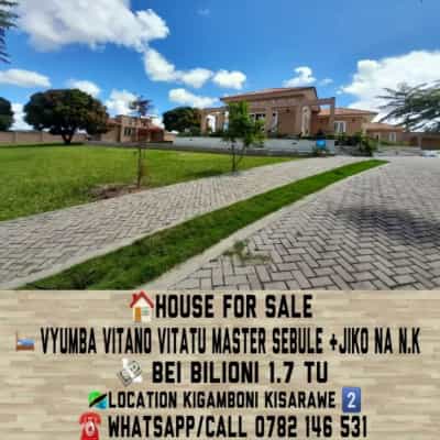 Nyumba ya vyumba vitano inauzwa Kigamboni - Kisarawe, Dar Es Salaam (9000 sqm)