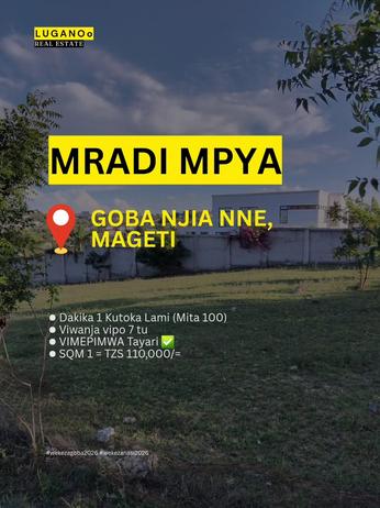 Plots for sale in Goba Njia Nne, Dar Es Salaam