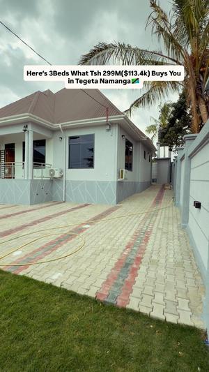 Nyumba ya vyumba vitatu inauzwa Tegeta Namanga, Dar Es Salaam (500 sqm) Nyumba ya vyumba vitatu inauzwa Tegeta Namanga, Dar Es Salaam (500 sqm)