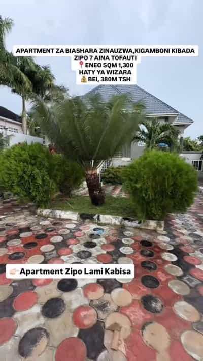 Apartment inauzwa Kigamboni Kibada, Dar Es Salaam (1300 sqm)