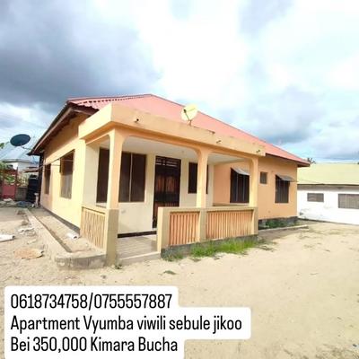 Apartment ya vyumba viwili inapangishwa Kimara Bucha, Dar Es Salaam