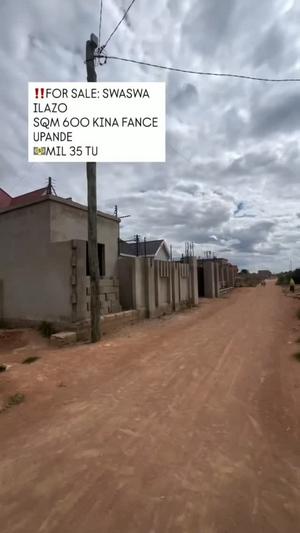 Kiwanja kinauzwa Swaswa/Ilazo, Dodoma sqm 600