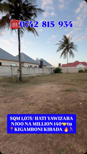 Residential Plot for Sale in Kibada, Dar Es Salaam (1075 sqm) Residential Plot for Sale in Kibada, Dar Es Salaam (1075 sqm)