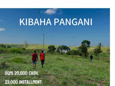 Viwanja vinauzwa Kibaha Mile Moja Pangani, Pwani (400 sqm)