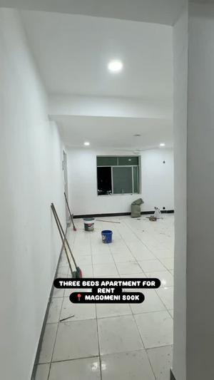 Nyumba/Apartment ya vyumba vitatu inapangishwa Magomeni, Dar Es Salaam
