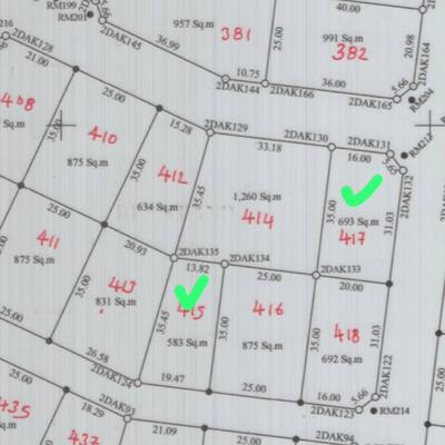 Residential Plot for Sale in Kitelela, Dodoma (693 sqm)