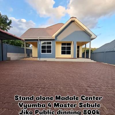 Nyumba ya vyumba vinne inapangishwa Madale Center, Dar Es Salaam