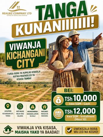Residential Plots for Sale in Kichangani, Morogoro Residential Plots for Sale in Kichangani, Morogoro
