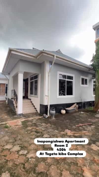 Apartment ya vyumba viwili inapangishwa Tegeta Kibaoni, Dar Es Salaam