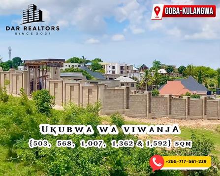 Kiwanja kinauzwa Goba Kulangwa, Dar Es Salaam Kiwanja kinauzwa Goba Kulangwa, Dar Es Salaam