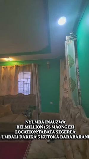 Nyumba ya vyumba vitatu inauzwa Tabata Segerea, Dar Es Salaam