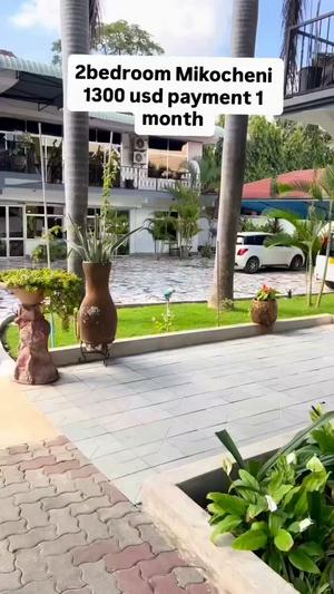 Apartment ya vyumba viwili inapangishwa Mikocheni, Dar Es Salaam Apartment ya vyumba viwili inapangishwa Mikocheni, Dar Es Salaam