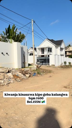 Plot for sale in Goba Kulangwa, Dar Es Salaam sqm 1400