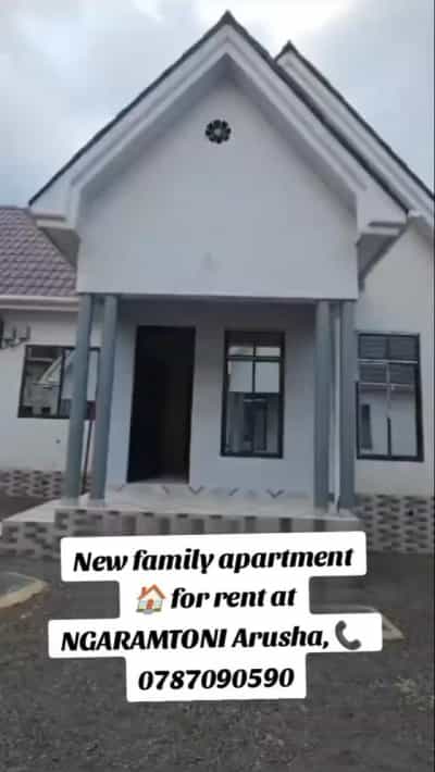 Apartment ya vyumba viwili inapangishwa NGARAMTONI, Arusha