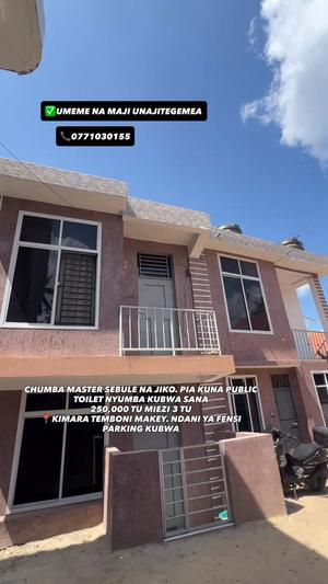 Nyumba ya chumba kimoja inapangishwa Kimara Temboni Makey, Dar Es Salaam