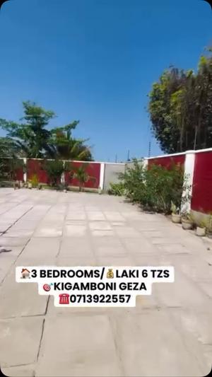 3 Bedrooms House for Rent in Kigamboni Geza Ulole, Dar Es Salaam