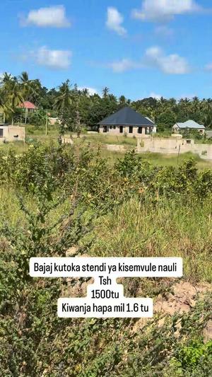 Residential Plots for Sale in Kisemvule, Pwani (224 sqm)