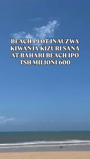 Beach Plot kinauzwa Baharibeach, Dar Es Salaam (1360 sqm) Beach Plot kinauzwa Baharibeach, Dar Es Salaam (1360 sqm)