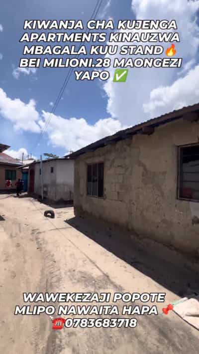 Kiwanja kinauzwa Mbagala Kuu Stand, Dar Es Salaam