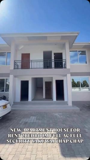 Apartment ya vyumba viwili inapangishwa Bahari Beach Jambo, Dar Es Salaam
