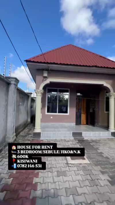 3 Bedrooms House for Rent in Kigamboni Kisiwani, Dar Es Salaam