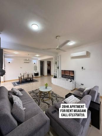 Nyumba/Apartment (Furnished) ya vyumba viwili inapangishwa Msasani, Dar Es Salaam