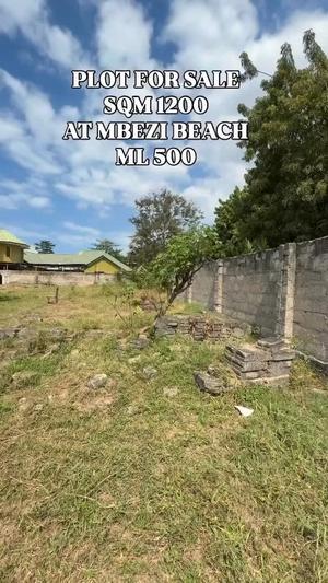 Plot for sale in Mbezi Beach Chini, Dar Es Salaam sqm 1200 Plot for sale in Mbezi Beach Chini, Dar Es Salaam sqm 1200