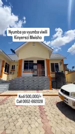 Apartment ya vyumba viwili inapangishwa Mbezi Beach, Dar Es Salaam