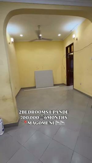 Nyumba/Apartment ya vyumba viwili inapangishwa Magomeni, Dar Es Salaam