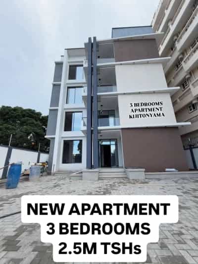 Nyumba/Apartment ya vyumba vitatu inapangishwa Kijitonyama, Dar Es Salaam