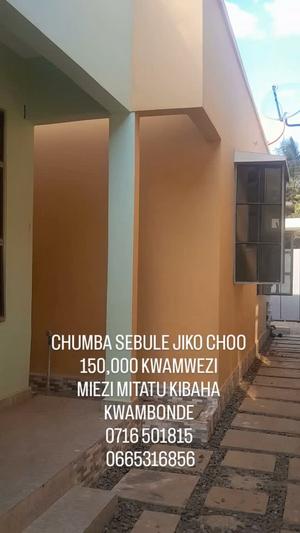 Nyumba ya chumba kimoja inapangishwa Kibaha Kwambonde, Pwani Nyumba ya chumba kimoja inapangishwa Kibaha Kwambonde, Pwani