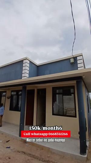 1 Bedroom House for Rent in Goba Majengo Bajaj, Dar Es Salaam