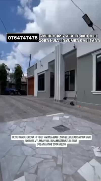 2 Bedrooms House for Rent in Goba Njia Nne, Dar Es Salaam