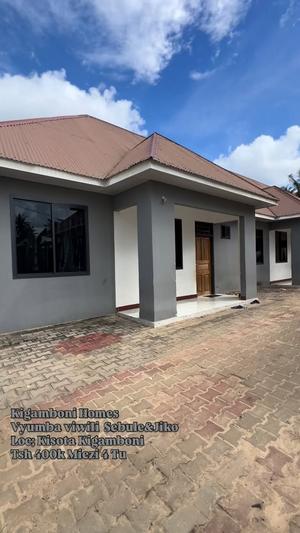 2 Bedrooms House for Rent in Kisota Kigamboni, Dar Es Salaam
