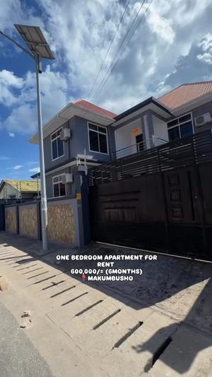 Apartment ya chumba kimoja inapangishwa Makumbusho, Dar Es Salaam