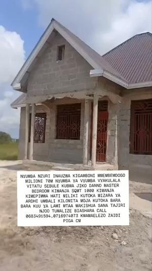 Nyumba inauzwa Mwembe Mdogo, Kigamboni, Dar Es Salaam Nyumba inauzwa Mwembe Mdogo, Kigamboni, Dar Es Salaam