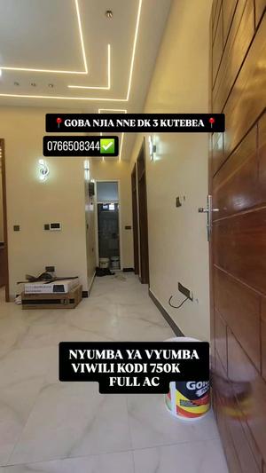 Nyumba ya vyumba viwili inapangishwa Goba Njia Nne, Dar Es Salaam Nyumba ya vyumba viwili inapangishwa Goba Njia Nne, Dar Es Salaam