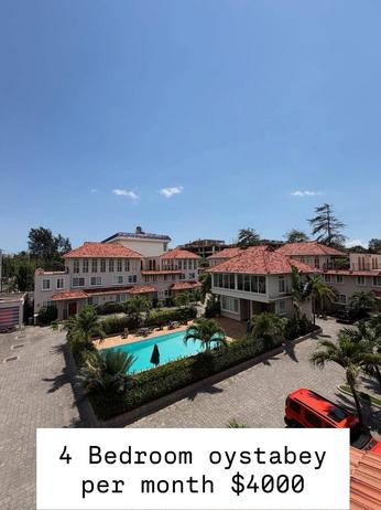 4 Bedrooms Villa for Rent in Oysterbay, Dar Es Salaam