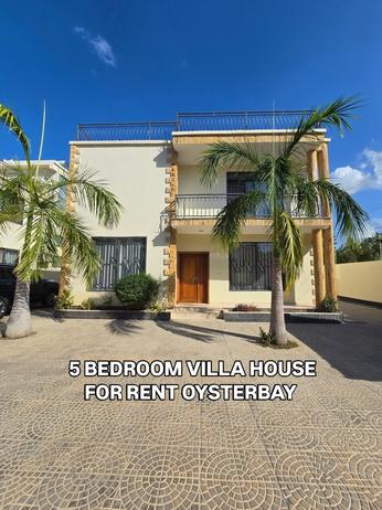 Villa ya vyumba vitano inapangishwa Oysterbay, Dar Es Salaam Villa ya vyumba vitano inapangishwa Oysterbay, Dar Es Salaam