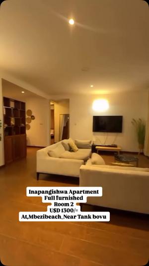 Apartment (Furnished) ya vyumba viwili inapangishwa Mbezi Beach, Dar Es Salaam Apartment (Furnished) ya vyumba viwili inapangishwa Mbezi Beach, Dar Es Salaam