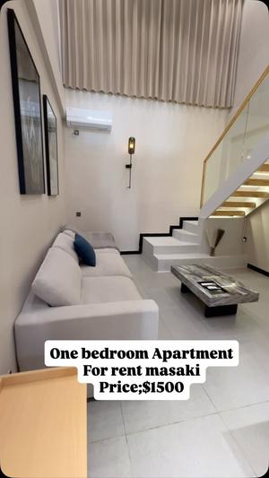 Apartment ya chumba kimoja inapangishwa Masaki, Dar Es Salaam