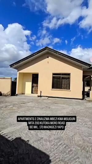 Apartment ya vyumba viwili inauzwa Mbezi Kwa Msuguli, Dar Es Salaam (500 sqm) Apartment ya vyumba viwili inauzwa Mbezi Kwa Msuguli, Dar Es Salaam (500 sqm)