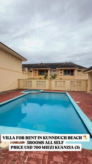 3 Bedrooms Villa for Rent in Kunduchi Beach, Dar Es Salaam