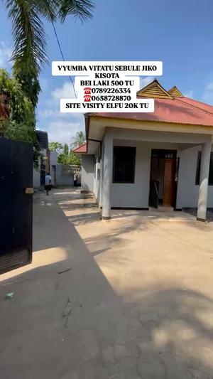 Nyumba ya vyumba vitatu inapangishwa Kisota, Dar Es Salaam
