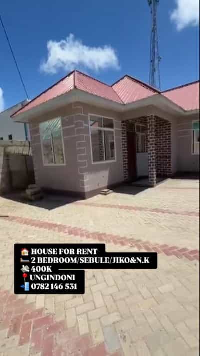 2 Bedrooms House for Rent in Kigamboni Ungindoni, Dar Es Salaam